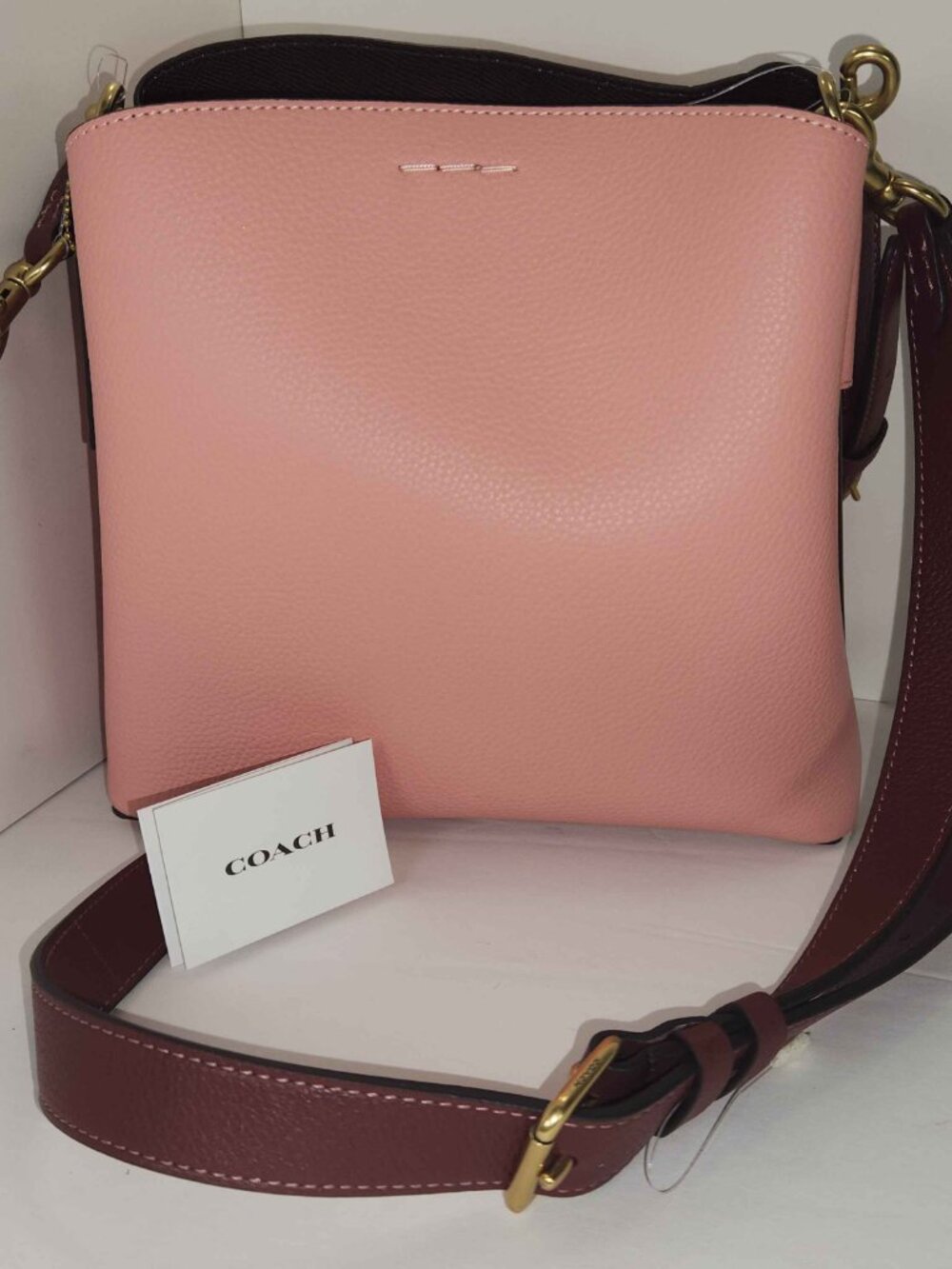 Coach Willow Bucket Bag - Candy Pink Multi - - Picture 5 of 5